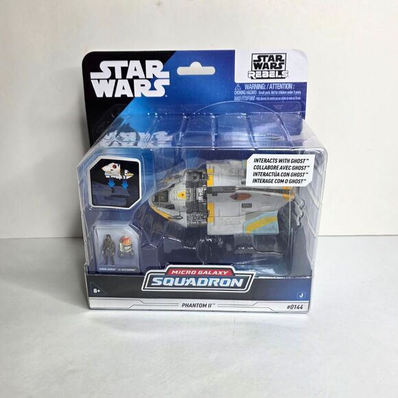 Star Wars Micro Galaxy Squadron PHANTOM SHUTTLE II SERIES 7 #0144 NEW - Picture 1 of 13